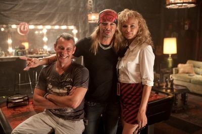 Adam Shankman, Bret Michaels, Malin Akerman
 Photo