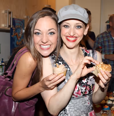 Laura Osnes & Jessica Stone. Photo Credit: Walter McBride Photo