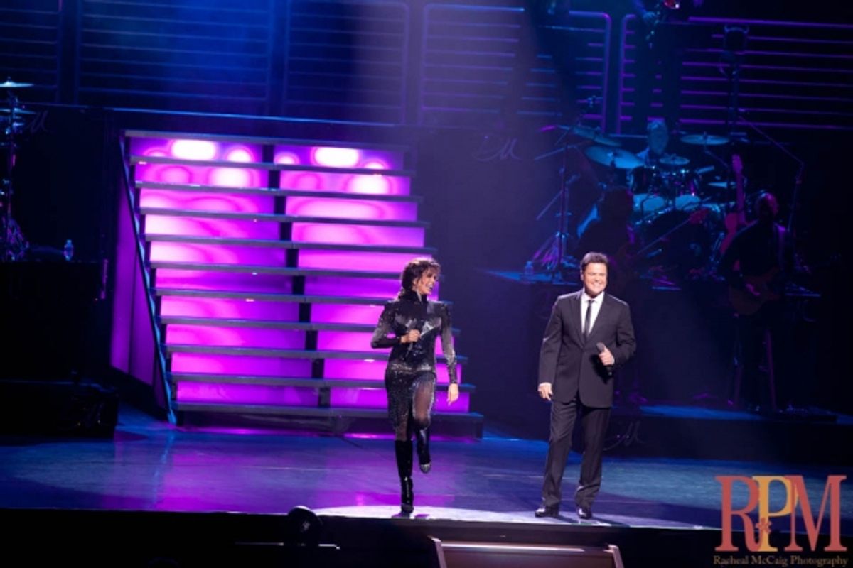 President of Dancap Aubrey Dan introduces the show at 