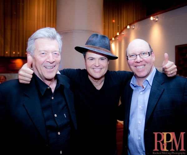 Levon Ichkhanian, Colm Wilkinson, Deirdre Wilkinson and Jeff Madden Toronto's Frankie Photo