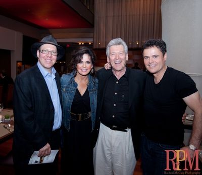 Levon Ichkhanian, Colm Wilkinson, Deirdre Wilkinson and Jeff Madden Toronto's Frankie Photo