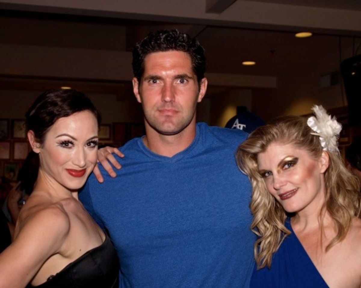 Monica Schneider, Matthew Merchant, Erin Matthews at 