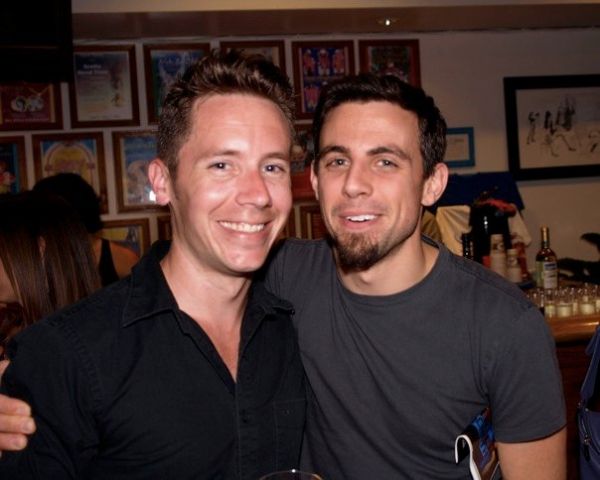 Joseph Keane (Malcolm/Fleance) and friend Photo