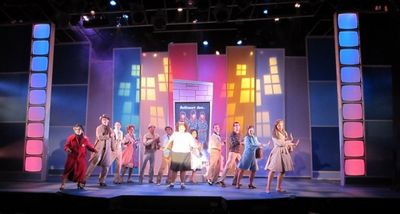 Danielle Arci and the cast in "Good Morning Baltimore"Nick Dalton as Corny, Danielle  Photo
