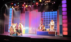 Nick Dalton as Corny, Danielle Arci as Tracy, Gina Milo as Penny, Bill Evans as Edna  Photo