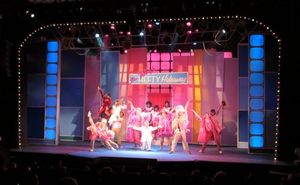 Bill Evans, Roger DeWitt (Mr. Pinky) and Danielle Arci in "Welcome To the 60's" Photo