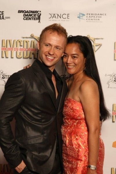 Marty Thomas & Bright Lights! Shining Stars! Honorary Co-chair Cassandra Seidenfeld L Photo