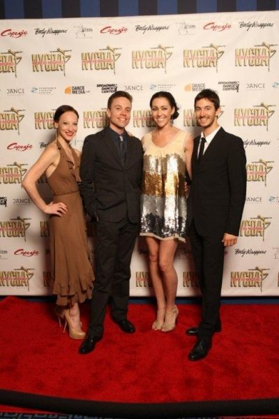 NYCDA faculty members Rachael Kreilling, Danny Wallace, Joey Dowling, Andy Pellick
 Photo