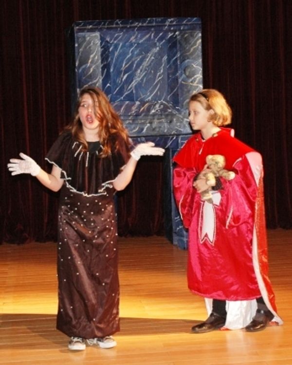 Ellie Namatinia as Milady and Daisy Macdonald as Cardinal Photo