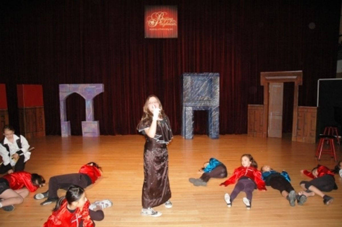 Ellie Namatinia as Milady at Beijing Playhouse Academy of Performing Arts Presents THREE MUSKETEERS