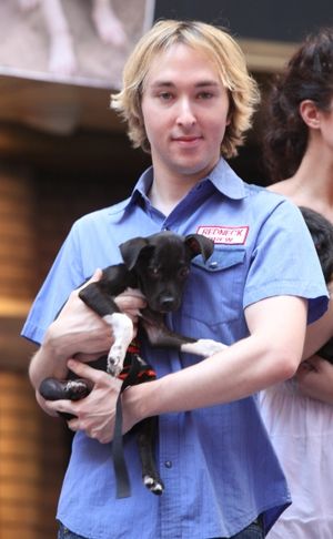 Michael Alden attending the Presentation for Broadway Barks Lucky 13th Annual Adopt-a Photo