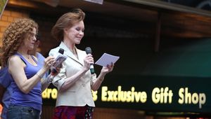 Bernadette Peters & Mary Tyler Moore attending the Presentation for Broadway Barks Lucky 13th Annual Adopt-a-thon in New York City. @ BroadwayWorld Bernadette Peters & Mary Tyler Moore attending the Presentation for Broadway Barks Lu Photo