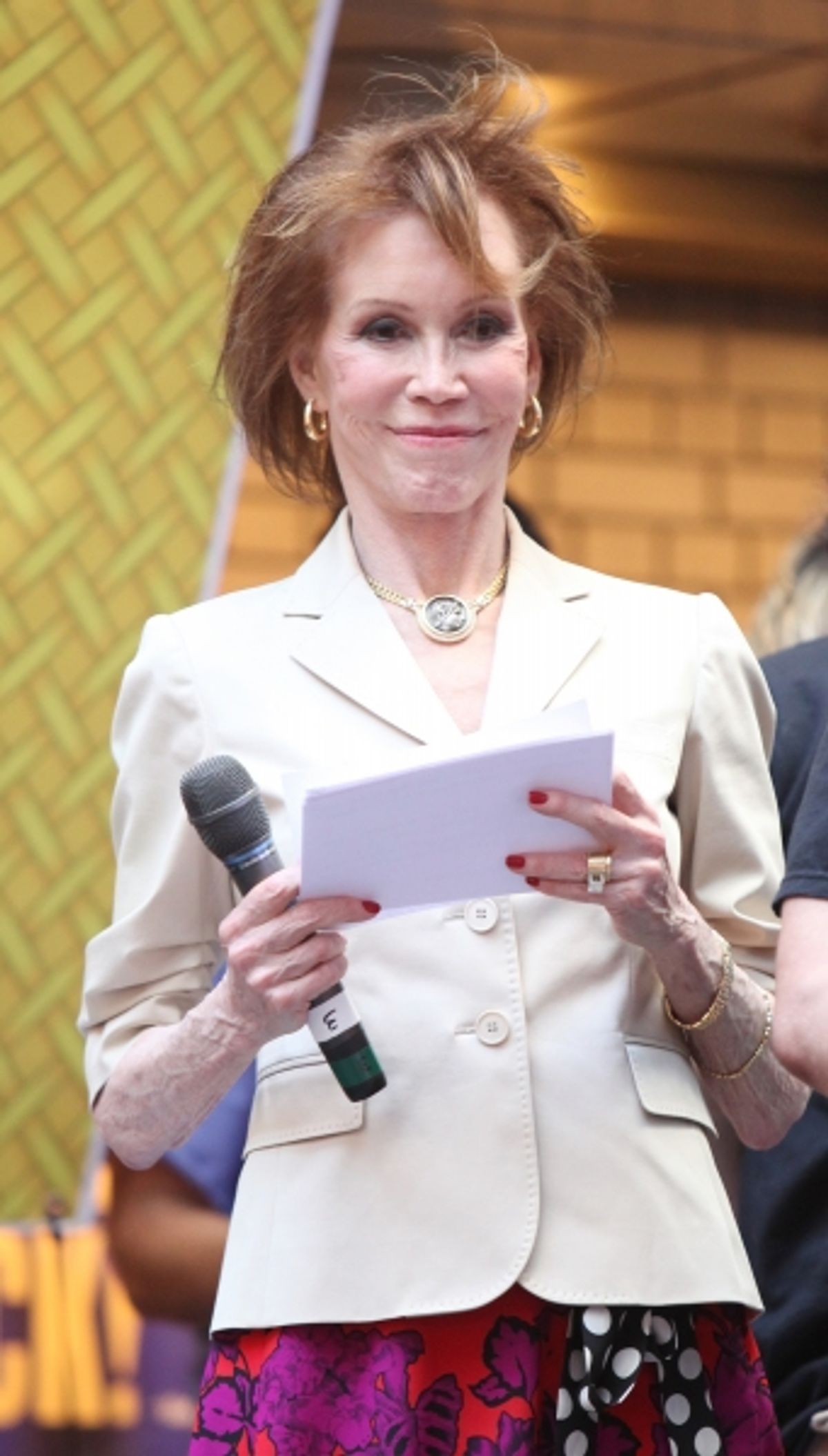 Mary Tyler Moore attending the Presentation for Broadway Barks Lucky 13th Annual Adopt-a-thon  in New York City.  at 