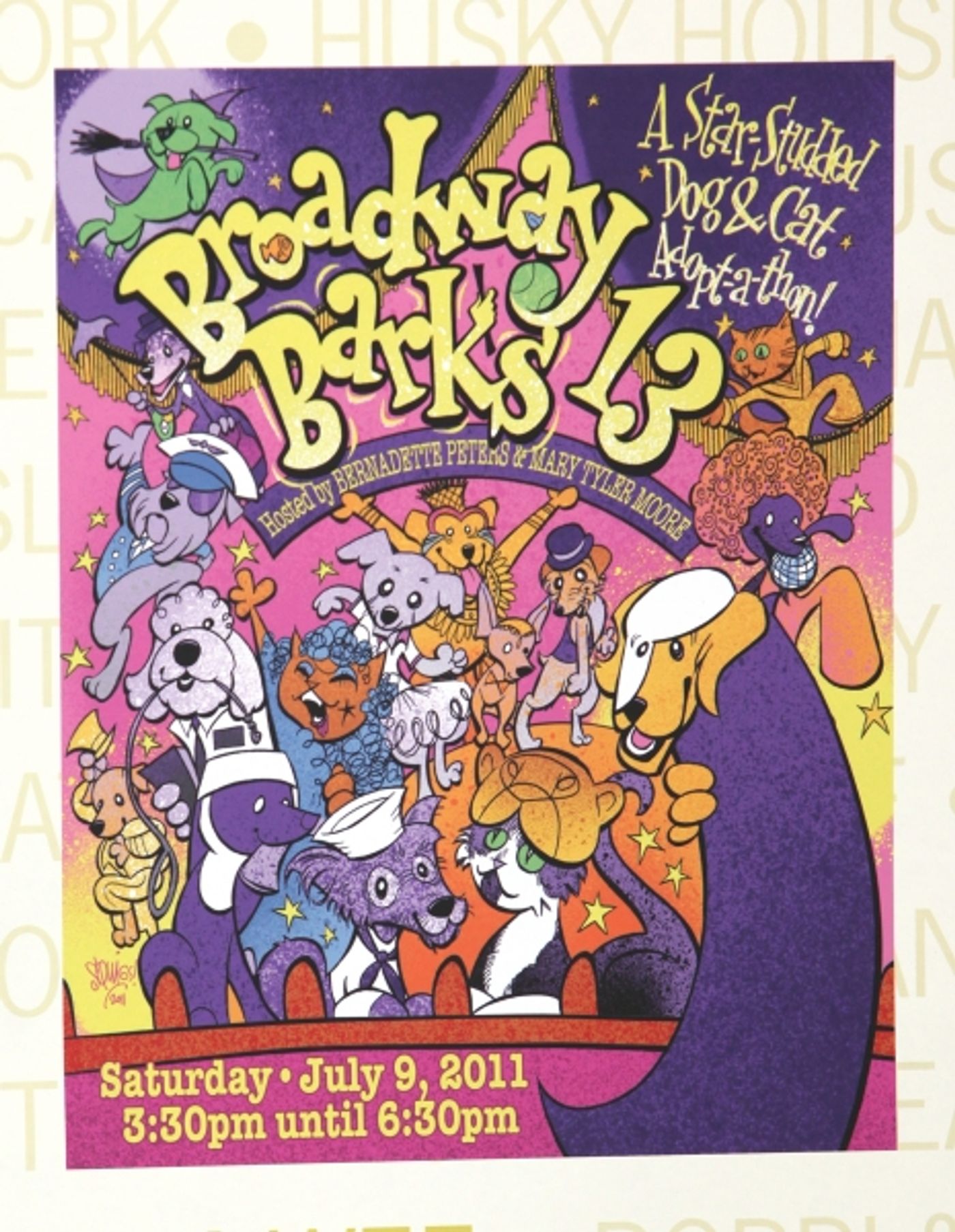 Photo Coverage: Backstage at Broadway Barks 13th Annual Adopt-A-Thon (Part One)  Image