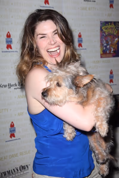 Heidi Blickenstaff Backstage at Broadway Barks Lucky 13th Annual Adopt-a-thon  in New Photo
