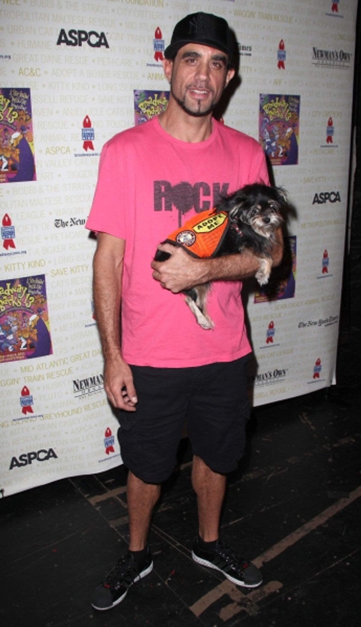 Bobby Cannavale Backstage at Broadway Barks Lucky 13th Annual Adopt-a-thon  in New York City.  at 