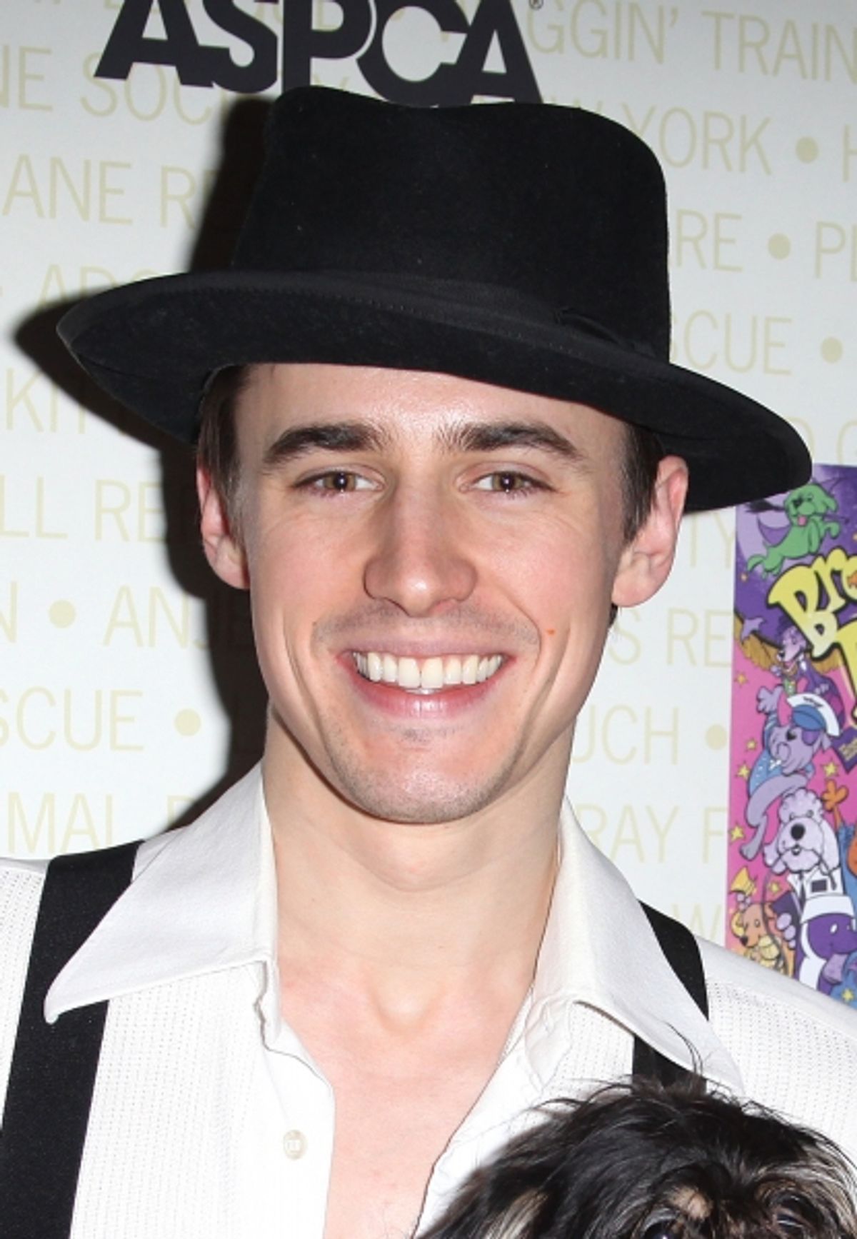Reeve Carney  Backstage at Broadway Barks Lucky 13th Annual Adopt-a-thon  in New York City.  at 