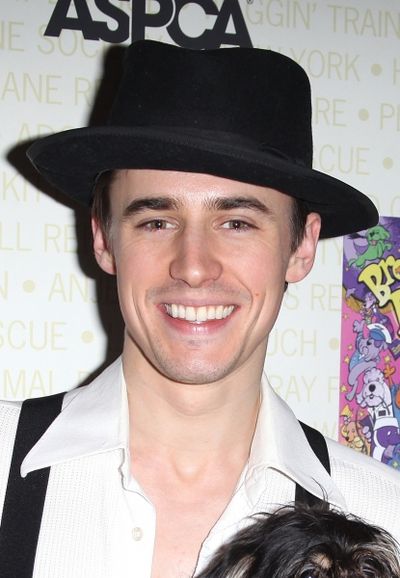 Reeve Carney  Backstage at Broadway Barks Lucky 13th Annual Adopt-a-thon  in New York Photo