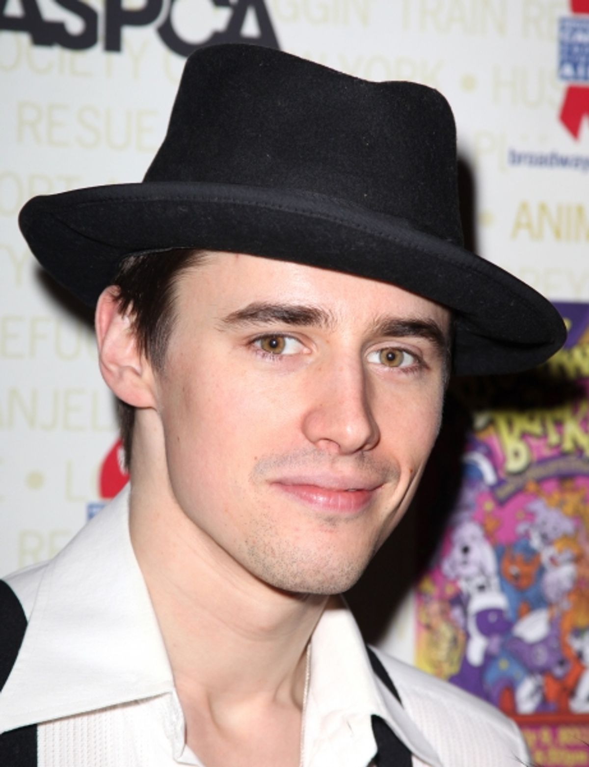 Reeve Carney Backstage at Broadway Barks Lucky 13th Annual Adopt-a-thon  in New York City.  at 
