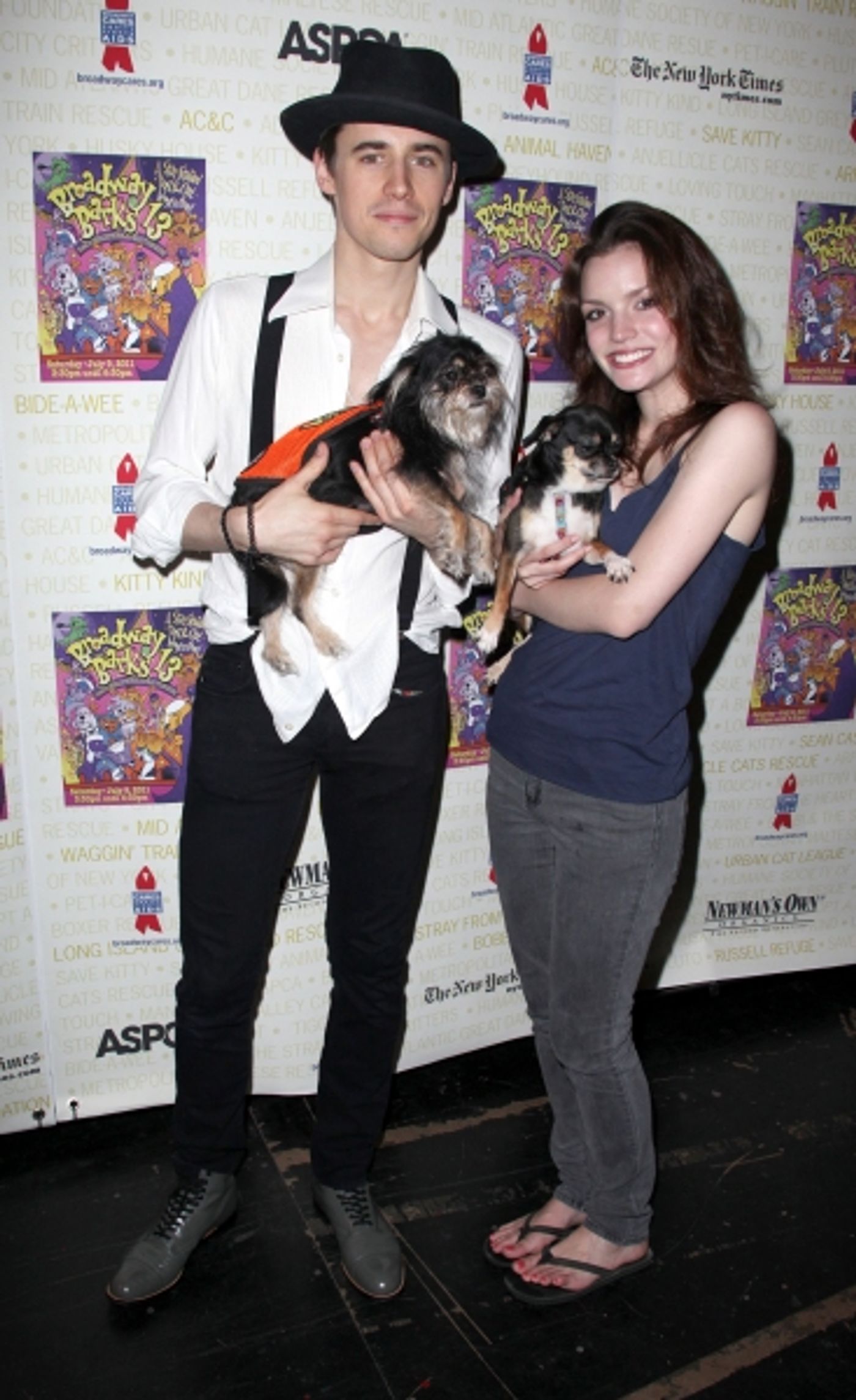 Photo Coverage: Backstage at Broadway Barks 13th Annual Adopt-A-Thon (Part One)  Image