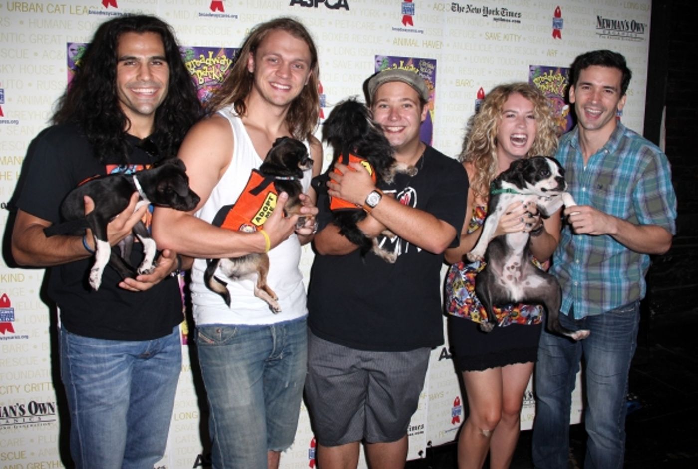 Photo Coverage: Backstage at Broadway Barks 13th Annual Adopt-A-Thon (Part One)  Image