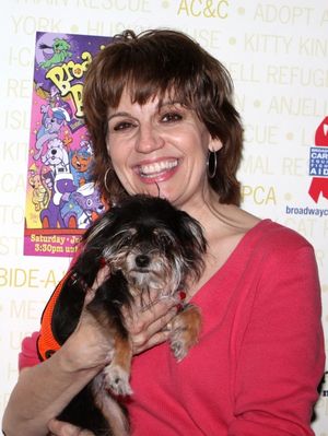 Beth Leavel Backstage at Broadway Barks Lucky 13th Annual Adopt-a-thon in New York City. @ BroadwayWorld Beth Leavel Backstage at Broadway Barks Lucky 13th Annual Adopt-a-thon in New York C Photo