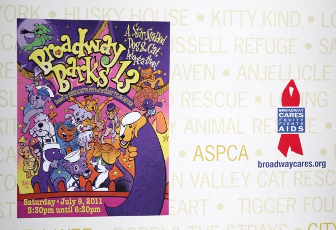 Photo Coverage: Backstage at Broadway Barks 13th Annual Adopt-A-Thon (Part Two) Photo Coverage: Backstage at Broadway Barks 13th Annual Adopt-A-Thon (Part Two) Image