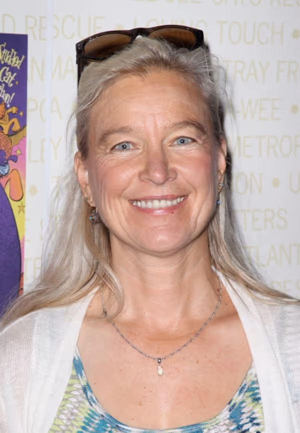 Nell Newman Backstage at Broadway Barks Lucky 13th Annual Adopt-a-thon in New York… Photo