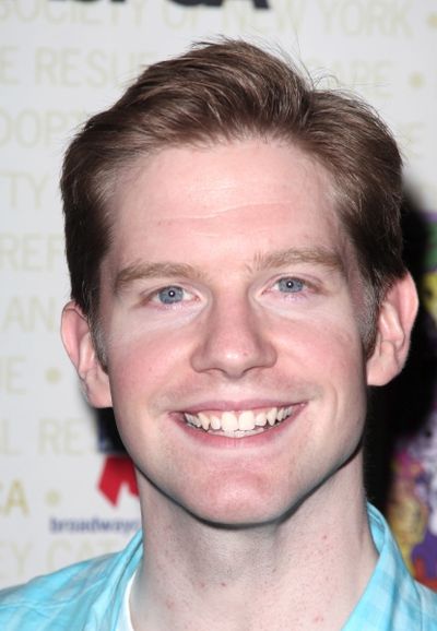 Rory O' Malley Backstage at Broadway Barks Lucky 13th Annual Adopt-a-thon  in New Yor Photo