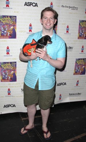 Rory O' Malley Backstage at Broadway Barks Lucky 13th Annual Adopt-a-thon in New York City. @ BroadwayWorld Rory O' Malley Backstage at Broadway Barks Lucky 13th Annual Adopt-a-thon in New Yor Photo