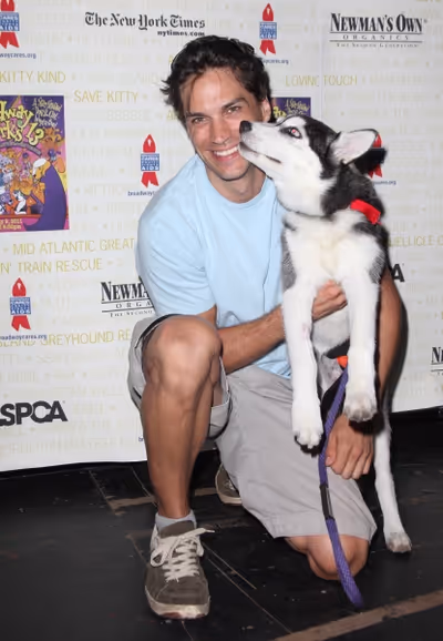 Will Swenson Backstage at Broadway Barks Lucky 13th Annual Adopt-a-thon  in New York  Photo