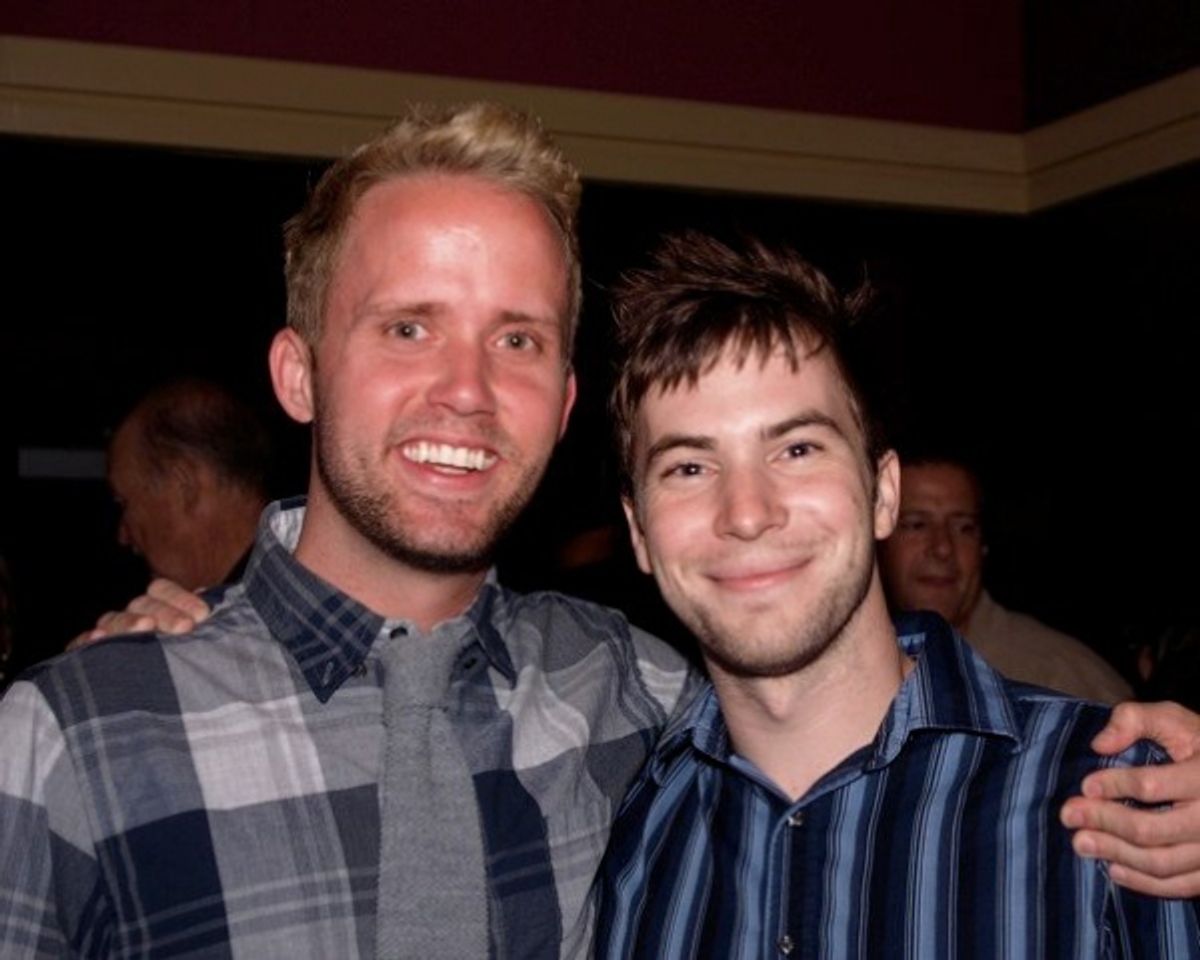 Nick Lorenzini, Chris Caldwell Eckert at 