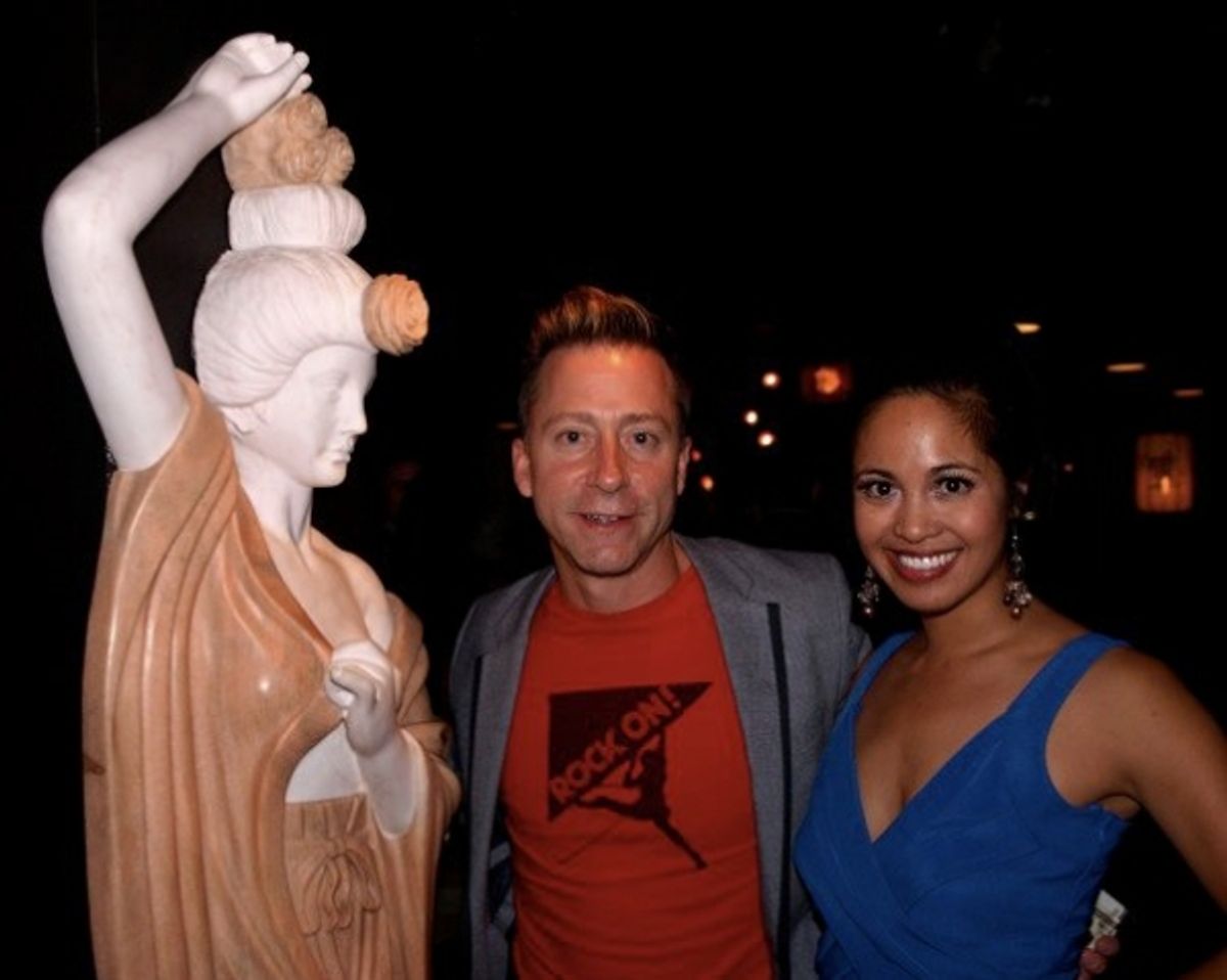 Larry Raben, Jasmine Ejan at 