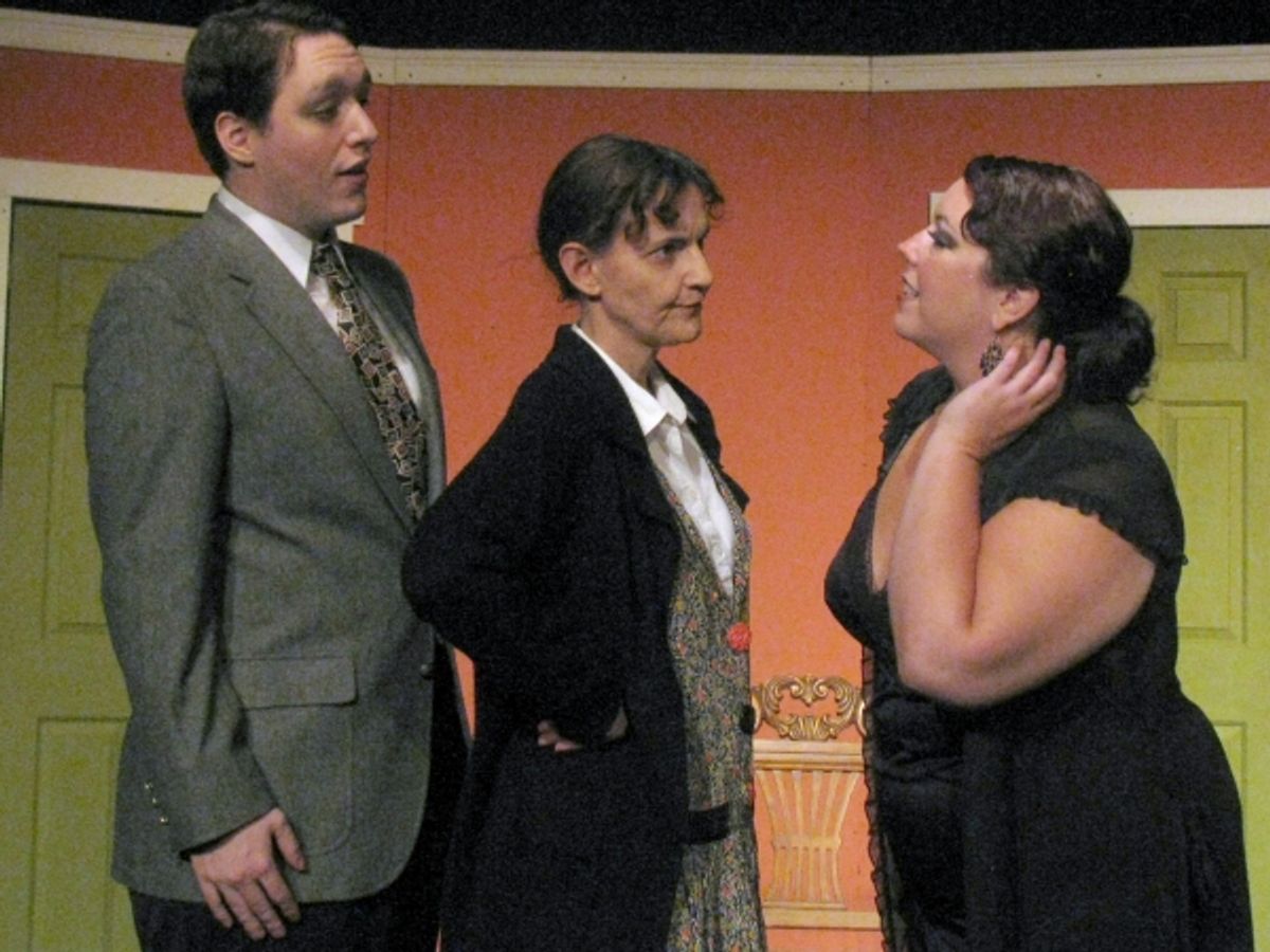 Tami Feist, John Bergeron, Susan Blair at 