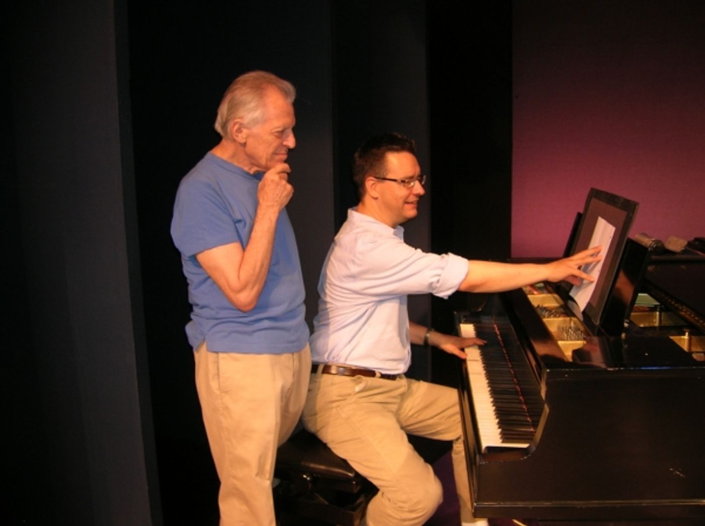 Photo Flash: In Rehearsal with Mufti's OH, COWARD! Photo Flash: In Rehearsal with Mufti's OH, COWARD! Image