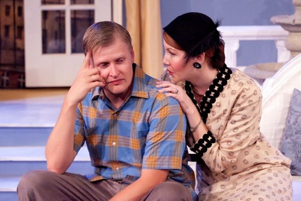 Brian Landis Folkins and Rachel Bouchard Photo