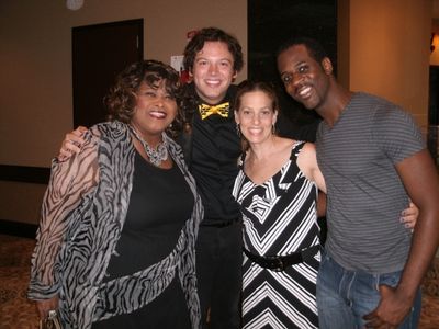 Felicia P. Fields, Kyle Dougan, Stacey Flaster, Chris Carter Photo