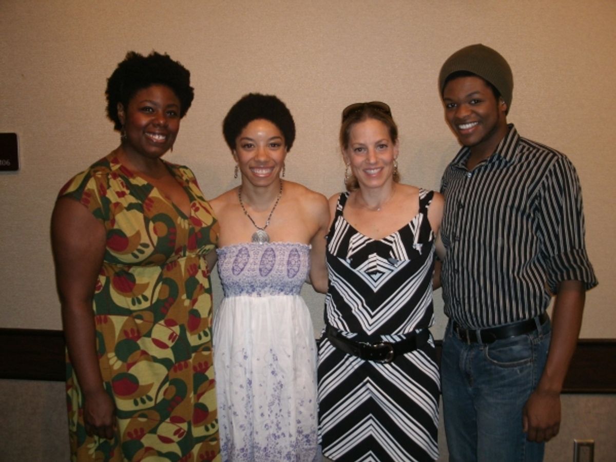 Joelle Lamarre, Adrianna Parson, Stacey Flaster, Jaymes Osborne, and Kyle Dougan at 