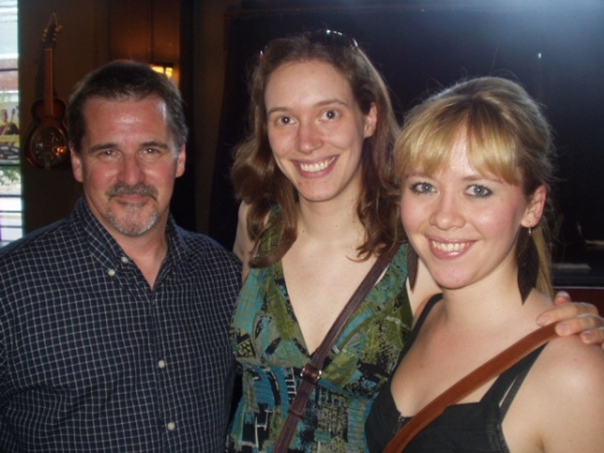 Clay Hillwig, Maggie Pitt and Elizabeth Walsh at 