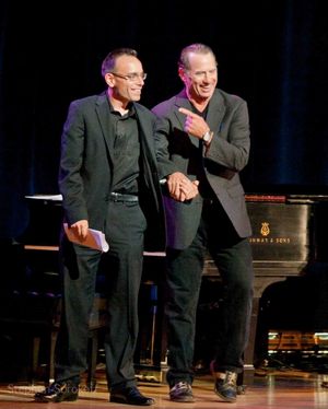 Tedd Firth & Tom Wopat @ BroadwayWorld Tedd Firth & Tom Wopat Photo
