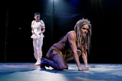 Andrea Goss (Jane) and Brian Justin Crum (Tarzan) Photo