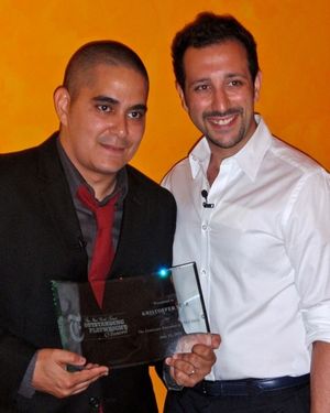 Kristoffer Diaz and Desmin Borges  Photo