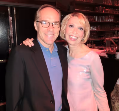 Michael Winther, Julie Halston Photo