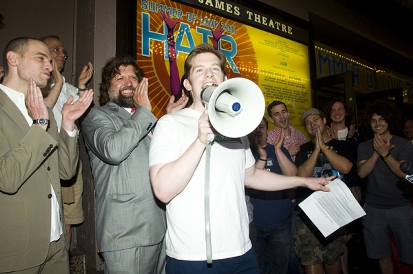 Photo Coverage: Broadway Impact Makes Gay Marriage Announcement  Image