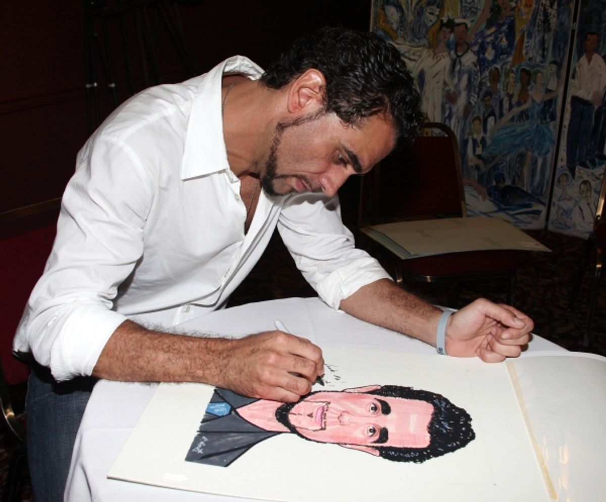 Bobby Cannavale attending the celebration as Sardi's honors all five cast members from the Broadway production of 'The Motherf**ker with the Hat'  in New York City at 