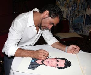 Bobby Cannavale attending the celebration as Sardi's honors all five cast members from the Broadway production of 'The Motherf**ker with the Hat' in New York City @ BroadwayWorld Bobby Cannavale attending the celebration as Sardi's honors all five cast members fro Photo