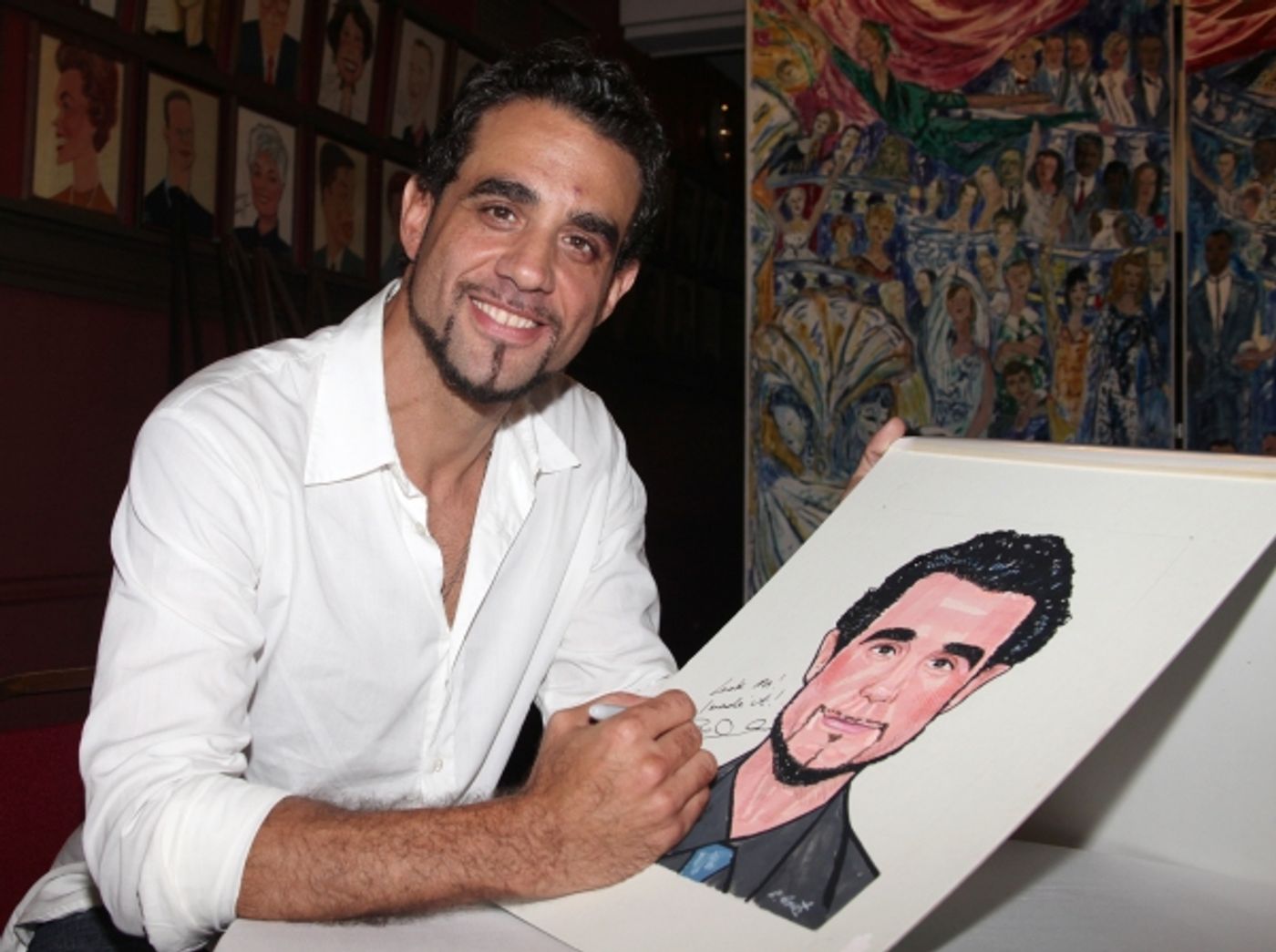 Photo Coverage: Sardi's Salutes THE MOTHERF**KER WITH THE HAT Cast - Complete Coverage!  Image