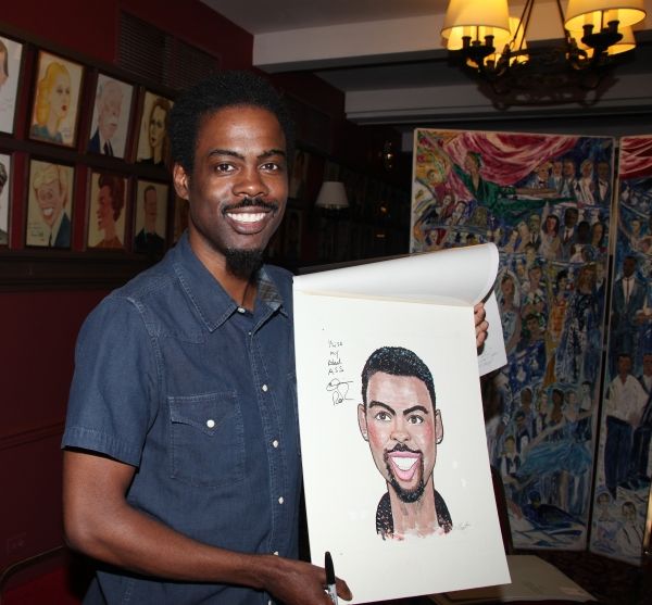 Chris Rock attending the celebration as Sardi's honors all five cast members from the Photo