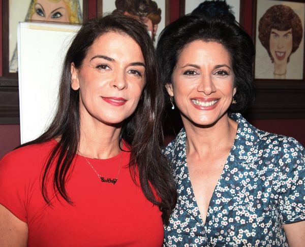 Annabella Sciorra & Saundra Santiago attending the celebration as Sardi's honors all  Photo
