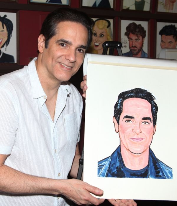 Yul Vazquez attending the celebration as Sardi's honors all five cast members from th Photo